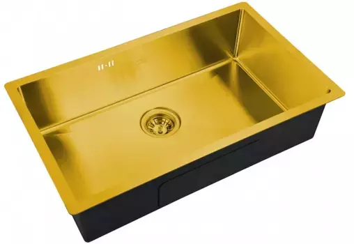 Кухонная мойка Zorg Steel Hammer SH 7444 BRONZE бронза