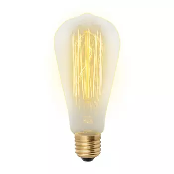 Лампа накаливания Uniel E27 60W золотистая IL-V-ST64-60/GOLDEN/E27 VW02 UL-00000482