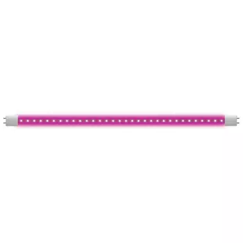 Лампа светодиодная для растений Uniel G13 9W прозрачная LED-T8-9W/SPSB/G13/CL PLP30WH UL-00006697