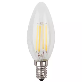 Лампа светодиодная филаментная ЭРА E14 11W 2700K прозрачная F-LED B35-11w-827-E14 Б0046985