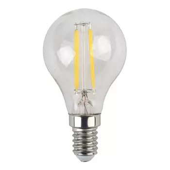 Лампа светодиодная филаментная ЭРА E14 11W 4000K прозрачная F-LED P45-11w-840-E14 Б0047014