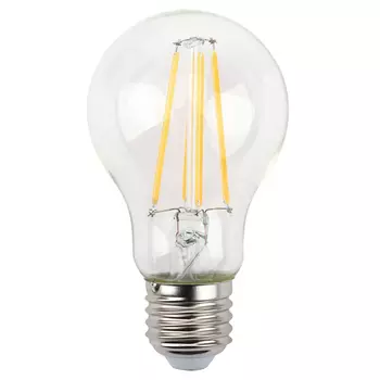Лампа светодиодная филаментная ЭРА E27 15W 4000K прозрачная F-LED A60-15W-840-E27 Б0046983