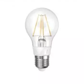 Лампа светодиодная филаментная Uniel E27 8W 3000K прозрачная LED-A60-8W/WW/E27/CL UL-00000198