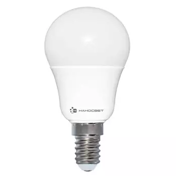 Лампа светодиодная Наносвет E14 6.5W 3000K матовая LE-P45-60/E14/930 L204