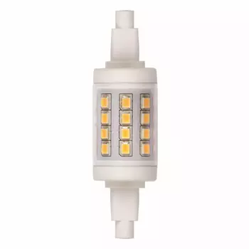Лампа светодиодная Uniel R7s 6W 3000K прозрачная LED-J78-6W/WW/R7s/CL PLZ06WH UL-00001554