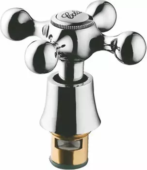 Маховик с кран-буксой Viko V-0800 хром