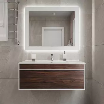 Мебель для ванной STWORKI Вестервик 100 орех каньон