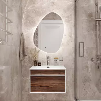 Мебель для ванной STWORKI Вестервик 60 орех каньон