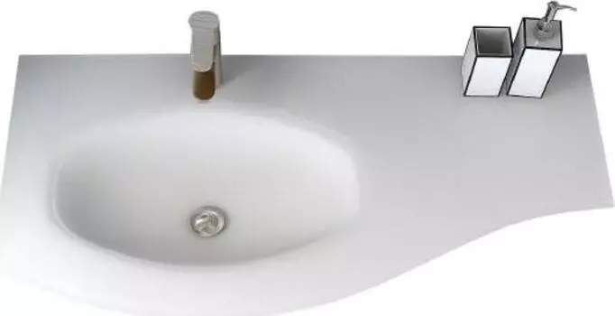 Мебельная раковина Cezares Vague 104 82409 extra light