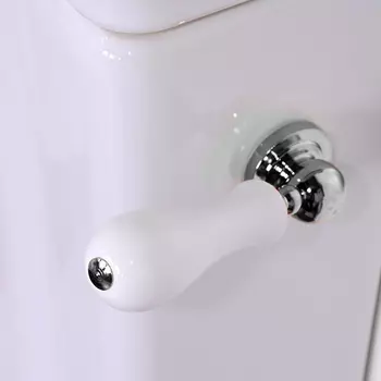 Механизм слива с боковой ручкой Kerasan Waldorf 756990, хром