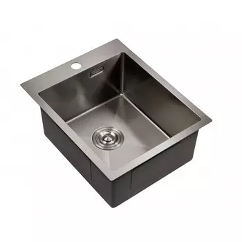 Мойка для кухни Milacio Denia 41 MC.77469 вороненая сталь