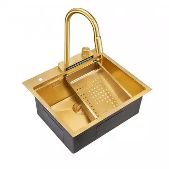 Мойка для кухни Milacio Denia 57 MC.77408 золото