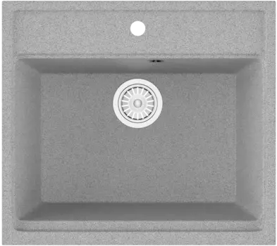 Мойка кухонная Domaci Бьелла DMC-06 серая