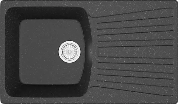 Мойка кухонная Domaci Бьелла DMC-12 черная