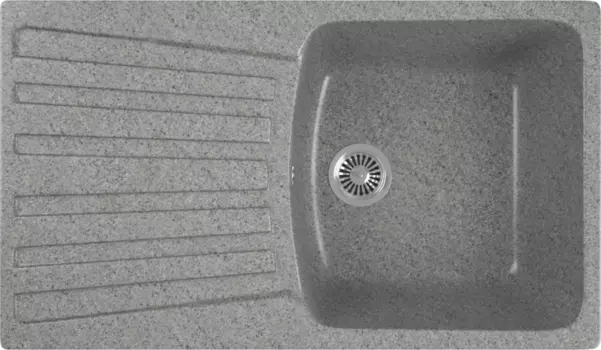 Мойка кухонная Domaci Бьелла DMC-12-309 темно-серая