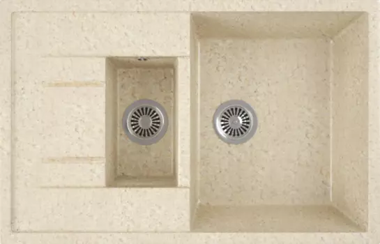 Мойка кухонная Domaci Бьелла DMC-21K бежевая