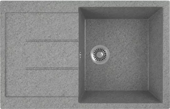 Мойка кухонная Domaci Бьелла DMC-25-309 темно-серая