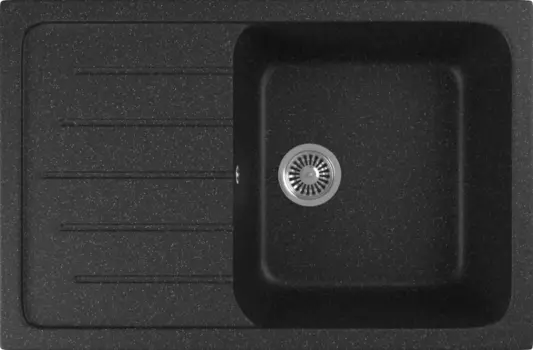 Мойка кухонная Domaci Бьелла DMC-76 черная
