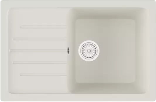 Мойка кухонная Domaci Бьелла DMC-76-341 молочная