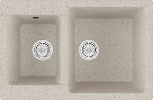 Мойка кухонная Domaci Бьелла DMC-76K бежевая
