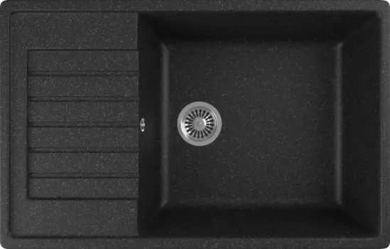 Мойка кухонная Domaci Бьелла DMC-78L черная