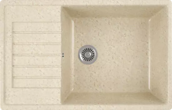 Мойка кухонная Domaci Бьелла DMC-78L бежевая