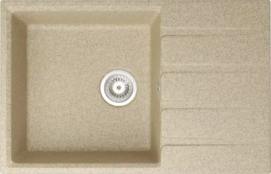 Мойка кухонная Domaci Парма 76-300 песочная