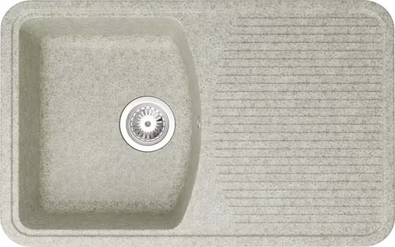 Мойка кухонная Domaci Парма 76-47-210 светло-серая