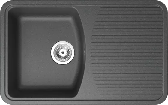 Мойка кухонная Domaci Парма 76-47-225 антрацит