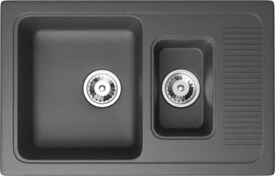 Мойка кухонная Domaci Парма 77-49-225 антрацит