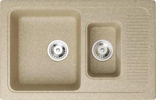 Мойка кухонная Domaci Парма 77-49-300 песочная