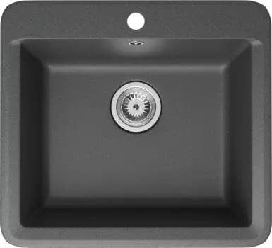 Мойка кухонная Domaci Парма V-225 антрацит