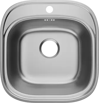 Мойка кухонная Domaci Равенна Lant DGA 465*488 (6) TG