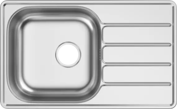 Мойка кухонная Domaci Равенна Rand DGR 780*480 (6) L2TG L