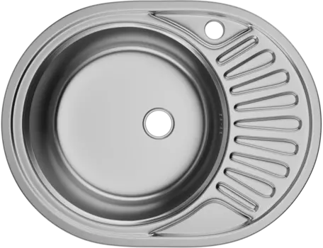 Мойка кухонная Domaci Равенна Rite DFA 577*447 (6) L2TG L