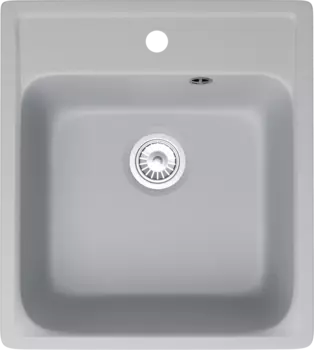 Мойка кухонная Domaci Савона QB 430 платина