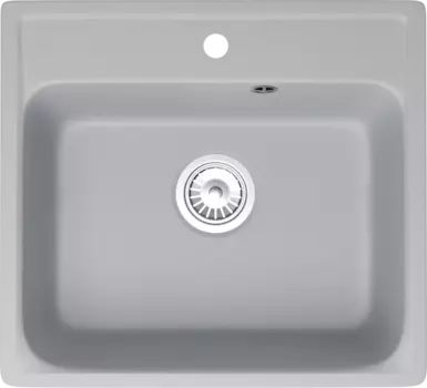 Мойка кухонная Domaci Савона QB 530 платина