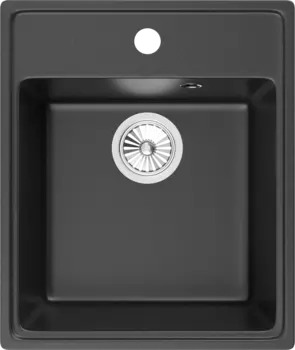 Мойка кухонная Domaci Солерно DF 425-07 уголь