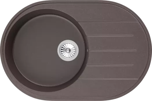 Мойка кухонная Domaci Солерно DN 750-06 трюфель