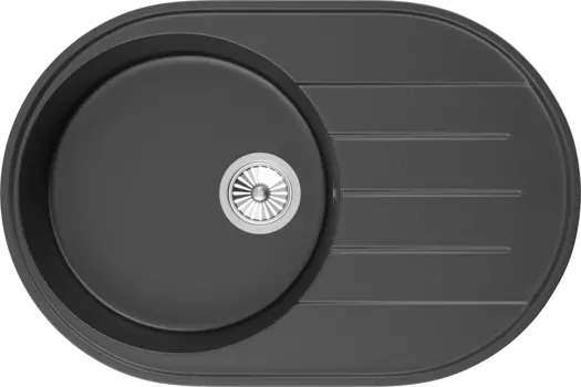 Мойка кухонная Domaci Солерно DN 750-07 уголь