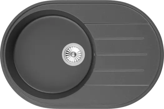 Мойка кухонная Domaci Солерно DN 750-08 космос