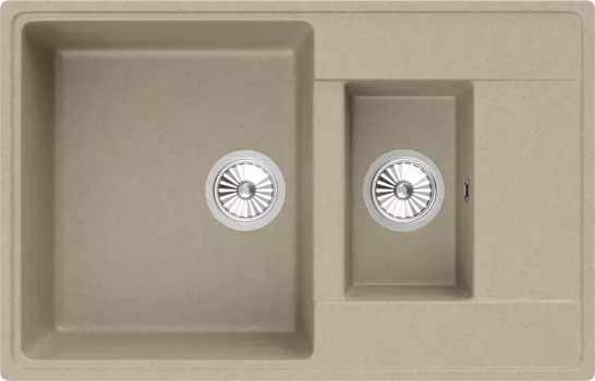 Мойка кухонная Domaci Солерно DP 780 1,5 K-03 десерт