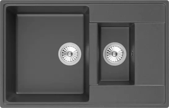 Мойка кухонная Domaci Солерно DP 780 1,5 K-08 космос