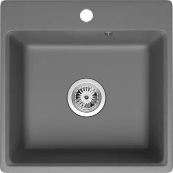 Мойка кухонная Domaci Верона 44-44 серая