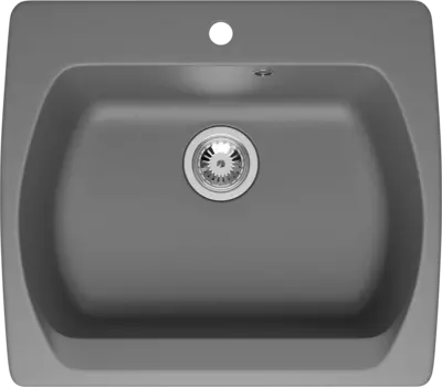Мойка кухонная Domaci Верона 60-53 серая