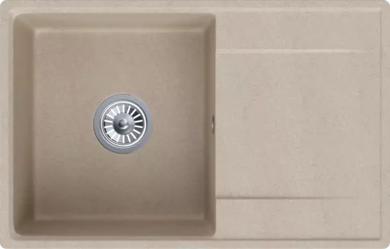 Мойка кухонная Domaci Верона 69-44 бежевая