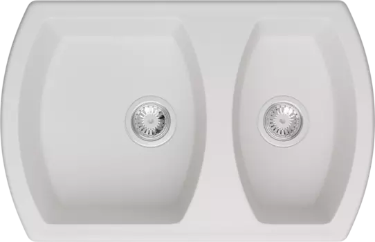 Мойка кухонная Domaci Верона 78-50 белая
