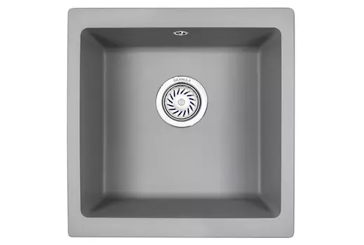 Кухонная мойка Granula 4451, алюминиум