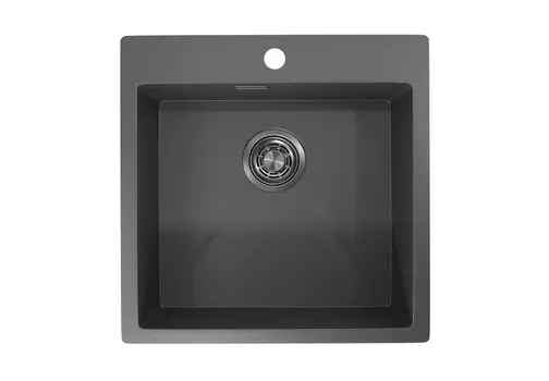 Кухонная мойка Granula 5151, графит матовый