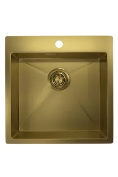 Кухонная мойка Granula 5151, золото сатин